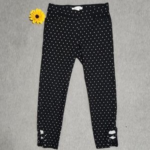 RARE‼️ 89th + MADISON Polka Dot High Rise Skinny Ankle Pants Crop Capri Leggings